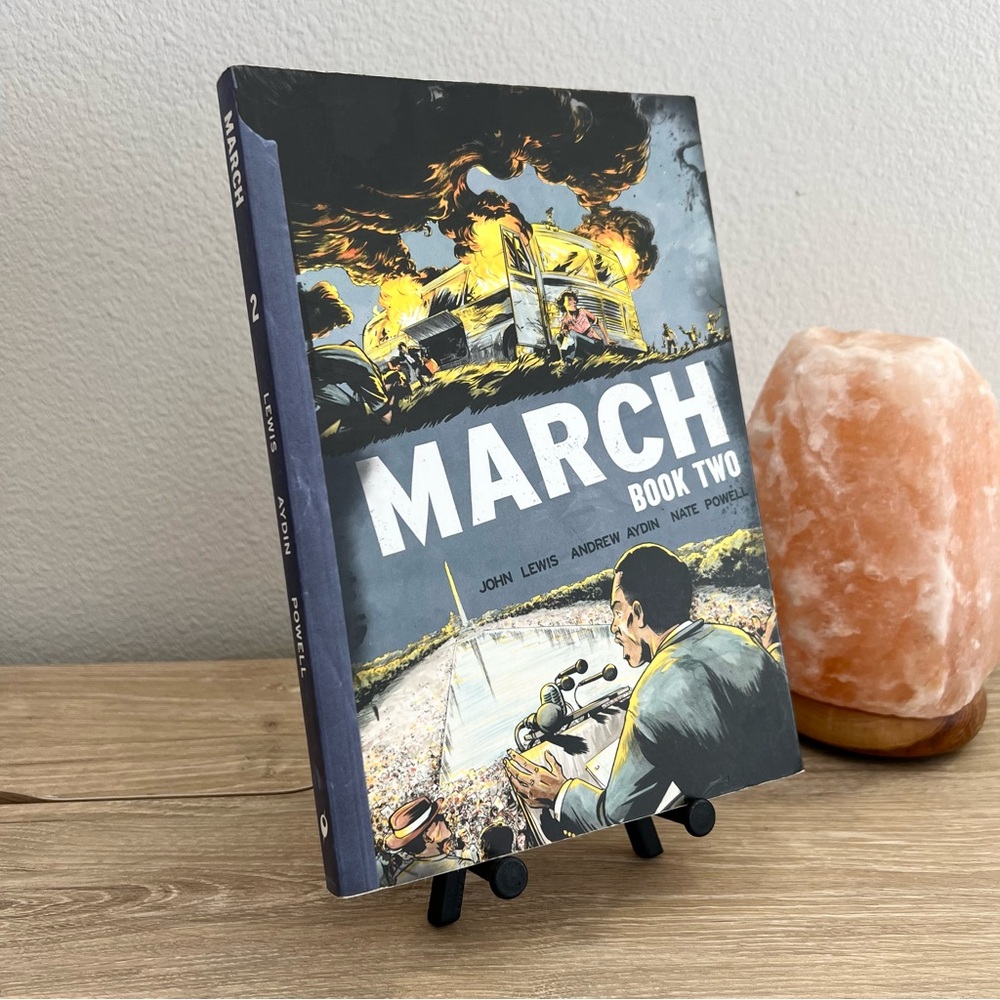 March Book Two by John Lewis Graphic Novel • Civil Rights Comic • Top Shelf 2015